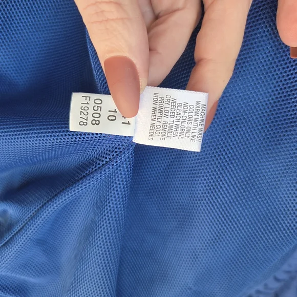 ProSpirit Windbreaker Jacket Mens M Blue Removable Hood - Picture 7 of 9